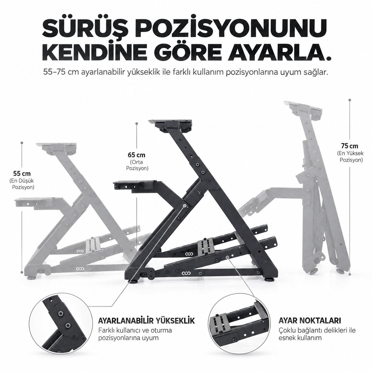 Katlanır Direksiyon Standı — 4
