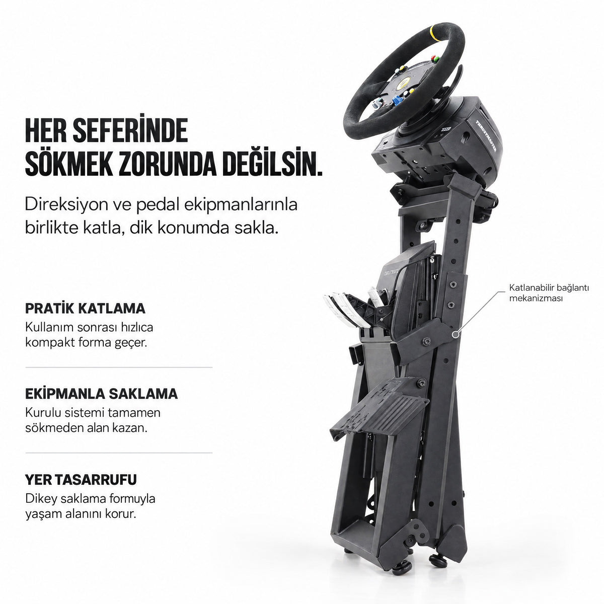 Katlanır Direksiyon Standı — 6