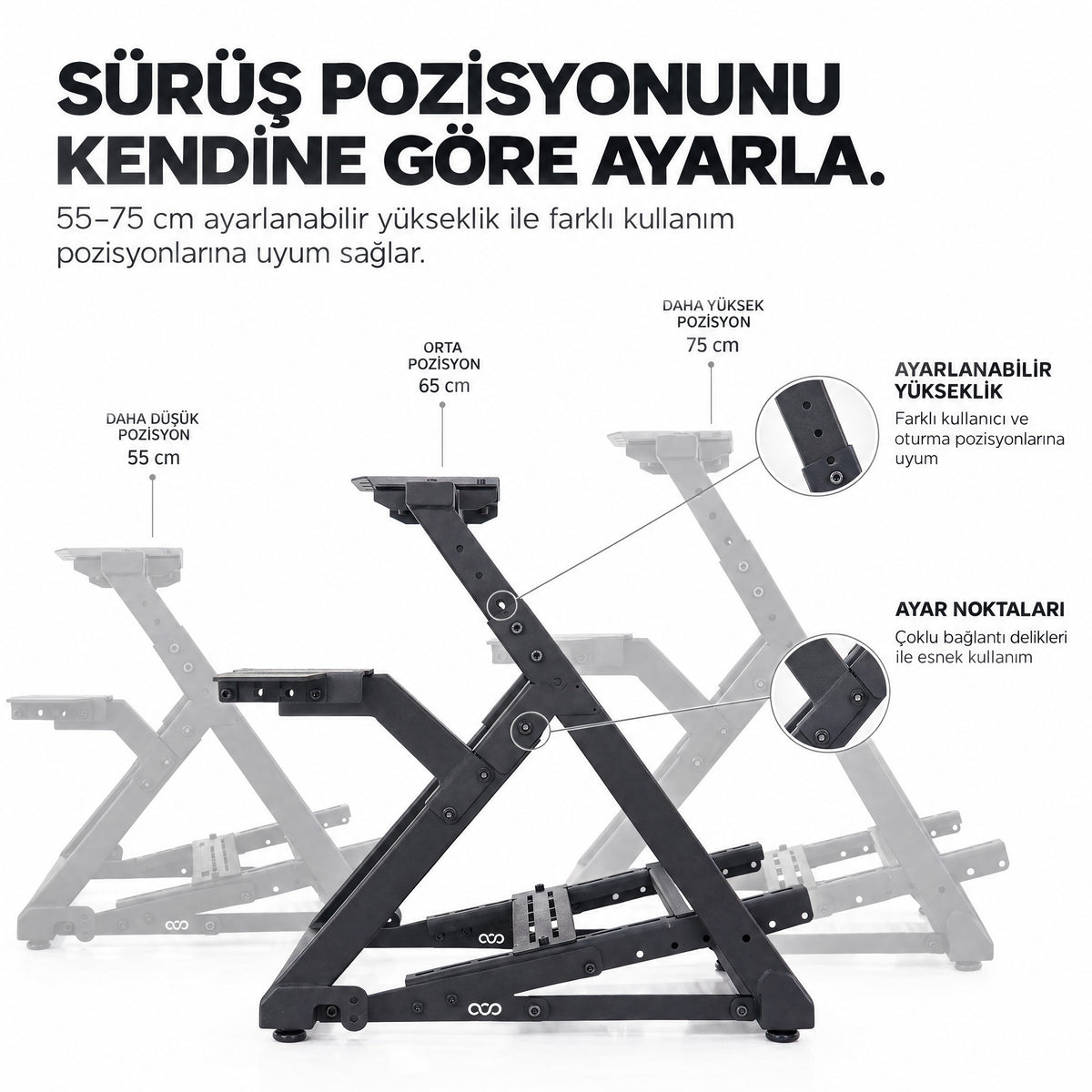 Katlanır Direksiyon Standı — 7