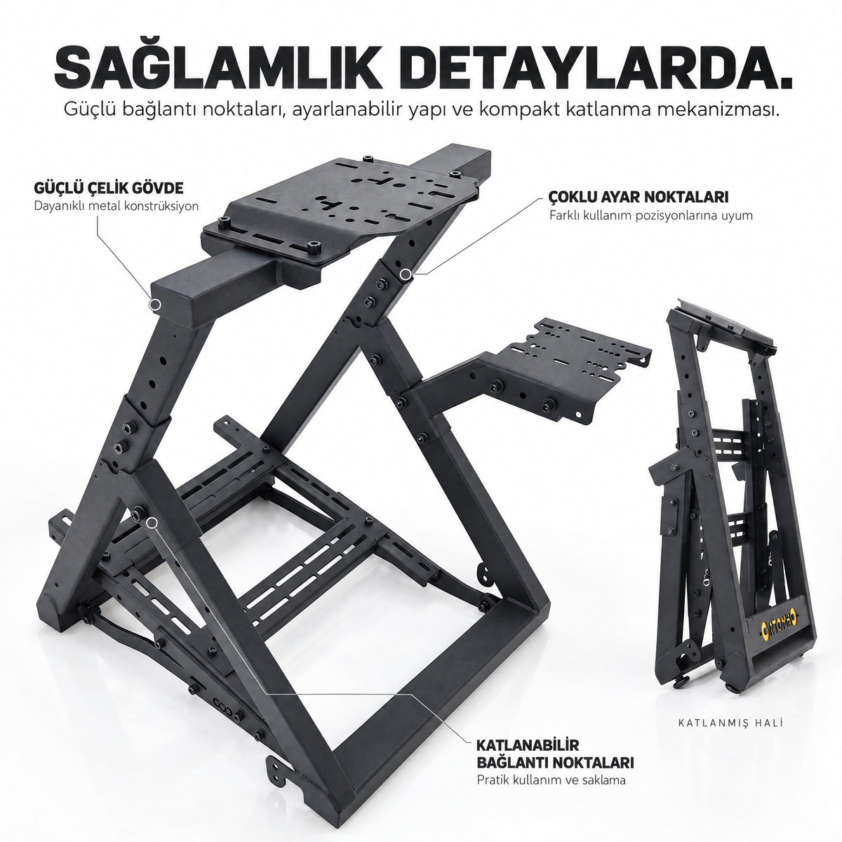 Katlanır Direksiyon Standı — 9