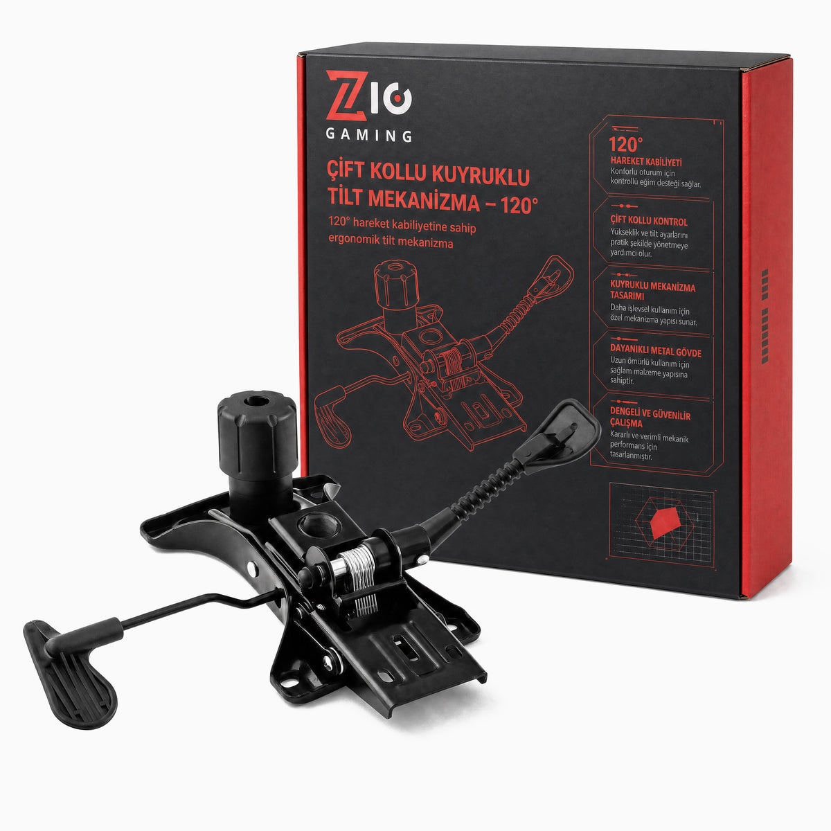 Çift Kollu Kuyruklu Tilt Mekanizma – 120°