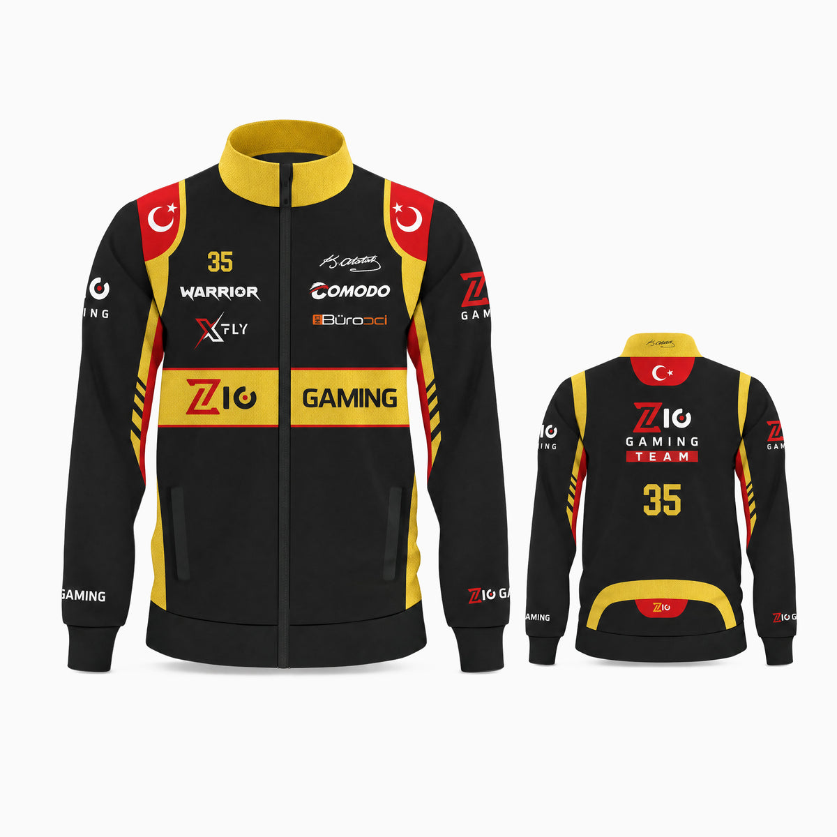 Zip Up Ceket