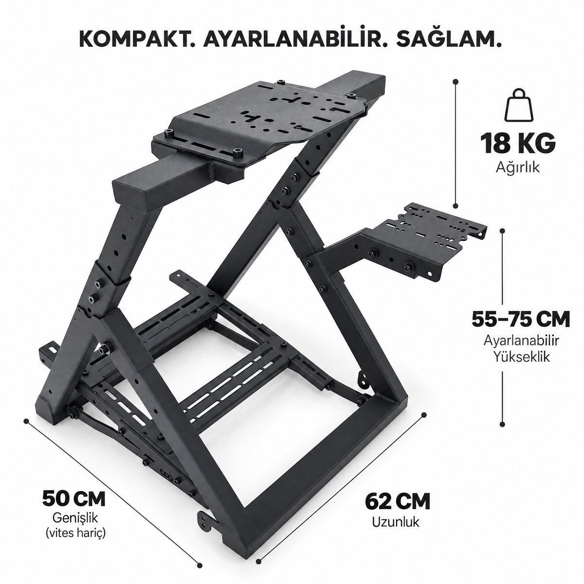 Katlanır Direksiyon Standı — 3