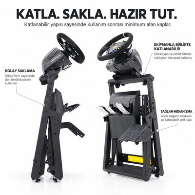 Katlanır Direksiyon Standı — 5