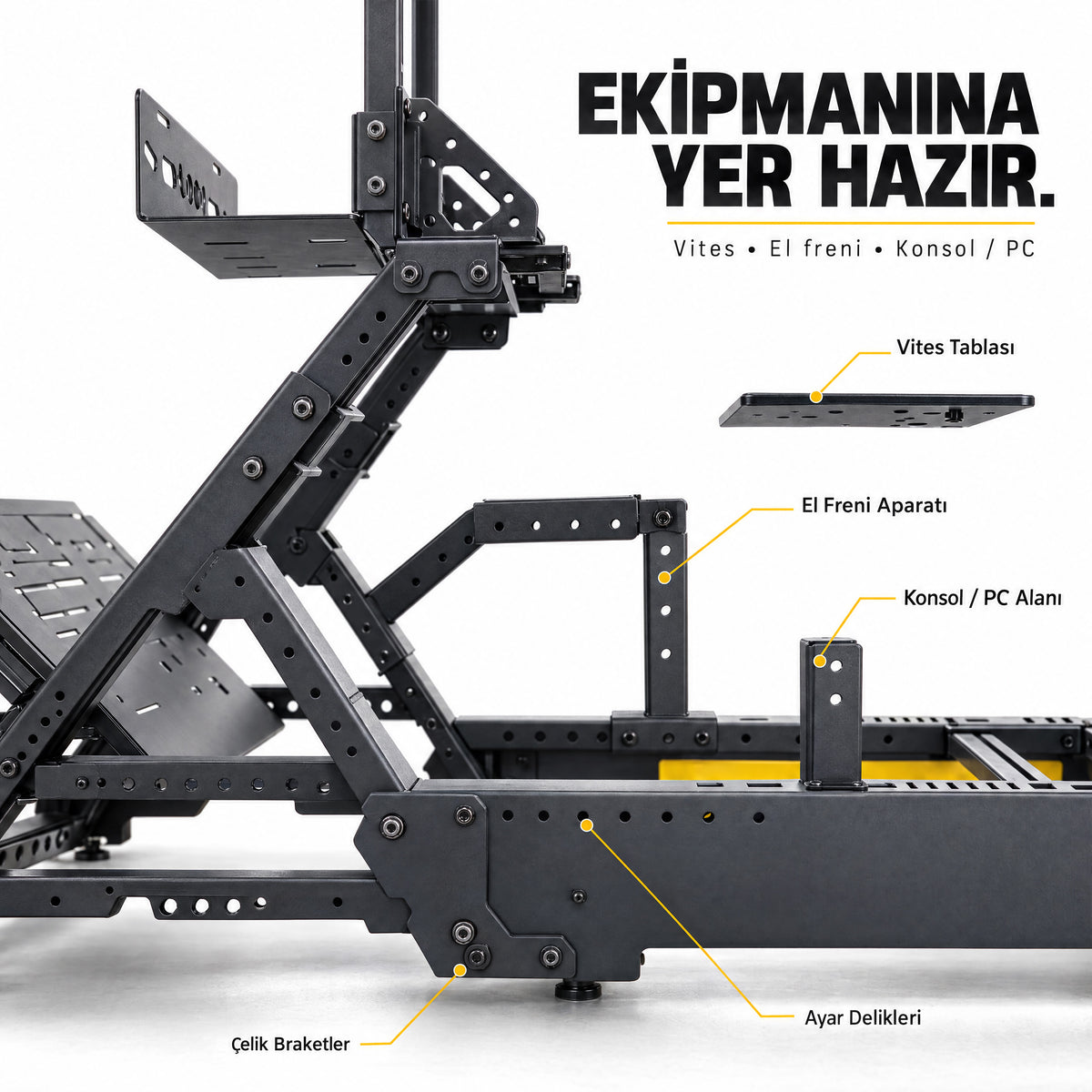 Yarış Simülatörü / Kokpit – GT — 6