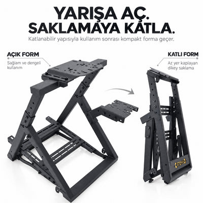 Katlanır Direksiyon Standı — 8