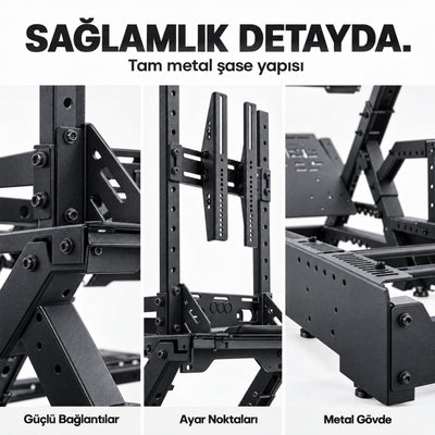 Yarış Simülatörü / Kokpit – GT — 10