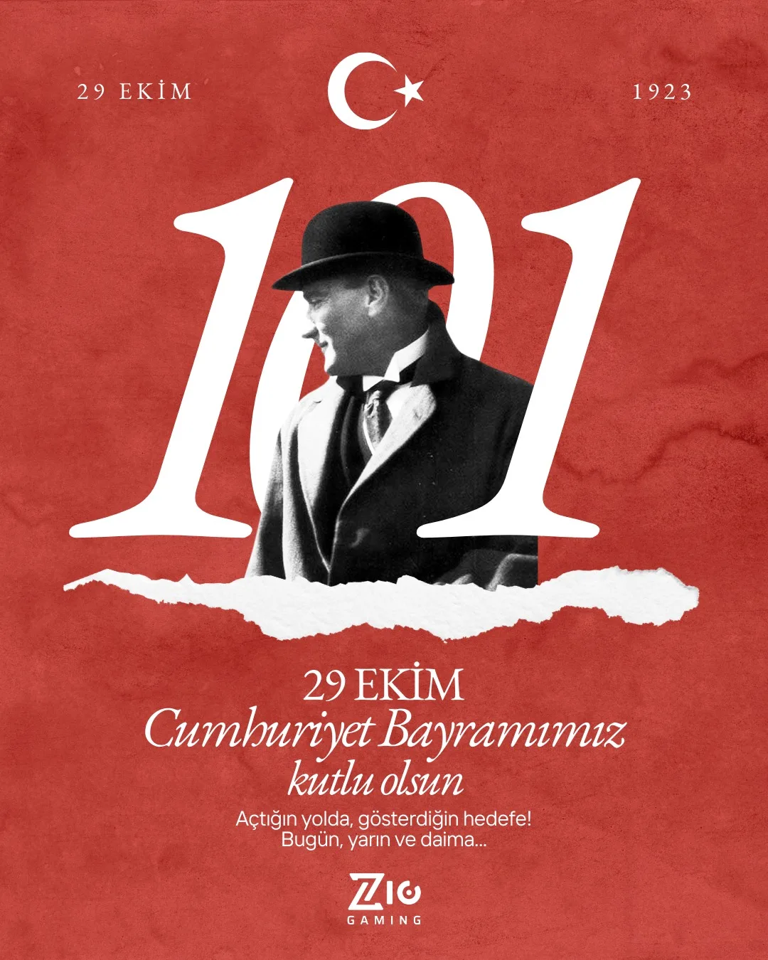 Cumhuriyet bayramımız kutlu olsun ! Cumhuriyet bayramımız kutlu olsun !