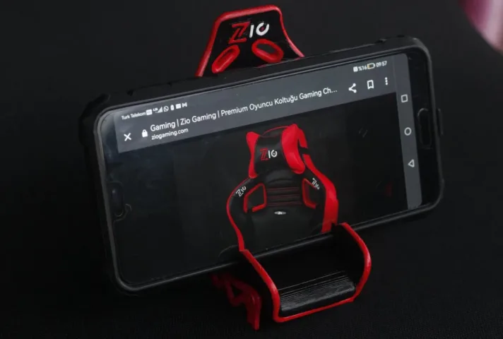 Yılbaşı temalı telefon standı hediye